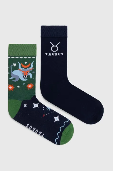 Bavlnené ponožky pánske z kolekcie Zverokruh - Býk(2-pack) viac farieb