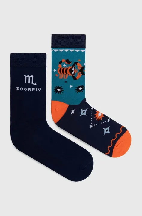 Bavlnené ponožky pánske z kolekcie Zverokruh - Škorpión (2-pack) viac farieb