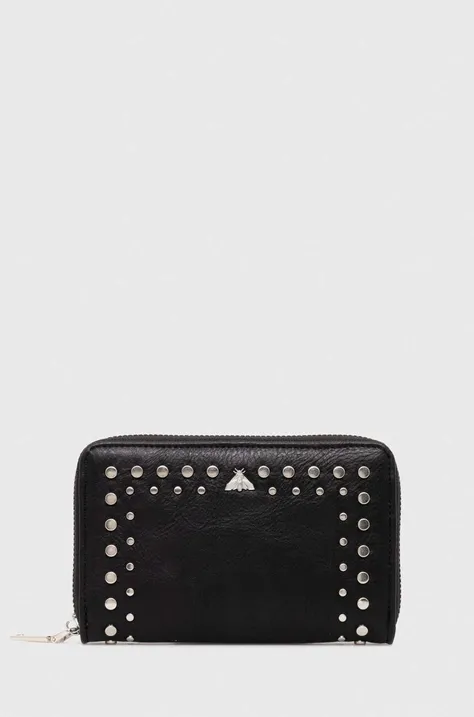 Peňaženka dámska z ekologickej kože čierna farba