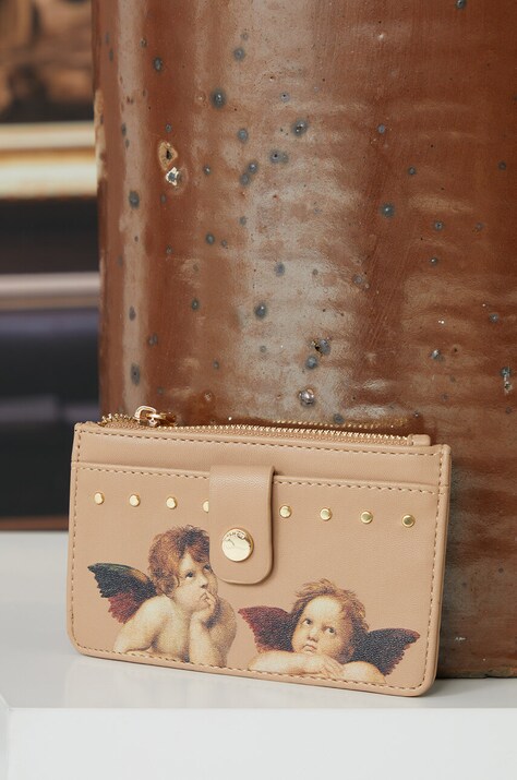 Medicine portafoglio donna colore beige