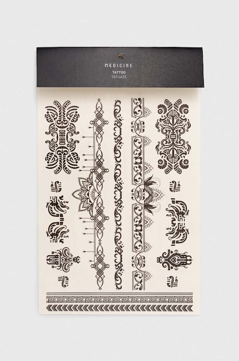 Medicine tatuaże zmywalne 2-pack