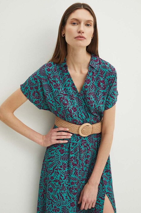 Medicine rochie maxi, evazată
