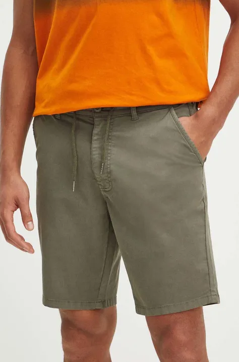 Kratke hlače Medicine za muškarce, boja: zelena