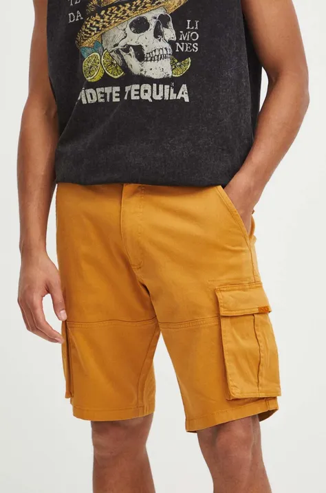 Kratke hlače Medicine za muškarce, boja: žuta