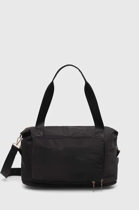 Cestovná taška skladacia unisex čierna farba