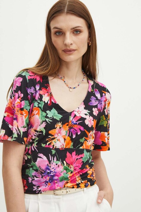 Medicine tricou femei, culoarea negru