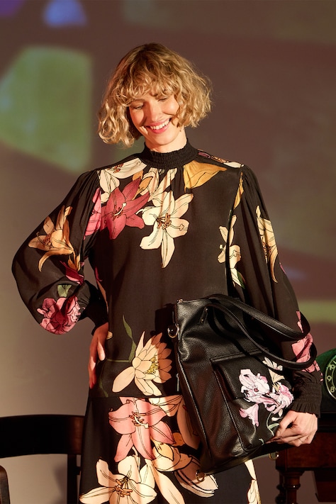 Блузка Medicine женская цвет чёрный узор