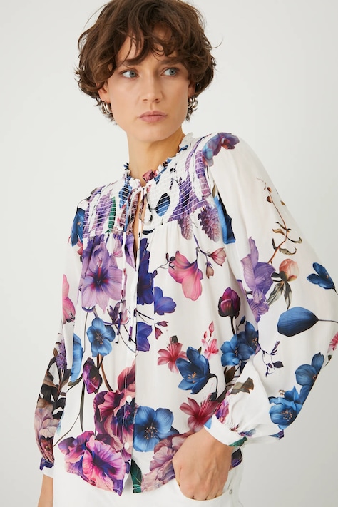 Блузка Medicine цвет белый узор