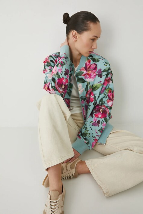 Medicine bluza femei, culoarea verde, modelator