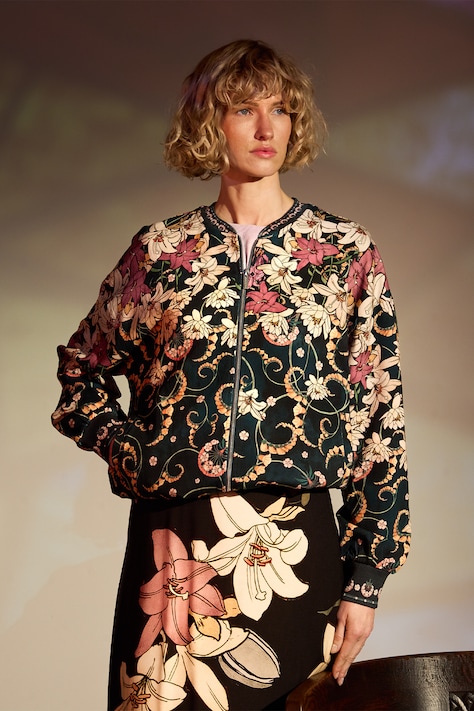 Bluza damska z kolekcji Eviva L'arte kolor turkusowy