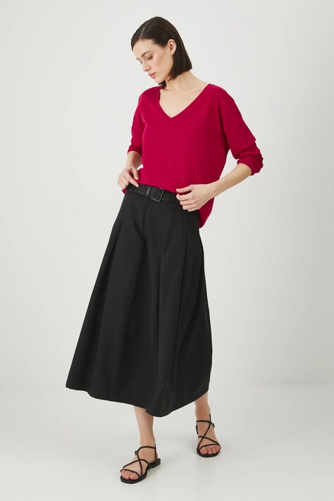 Medicine longsleeve culoarea rosu