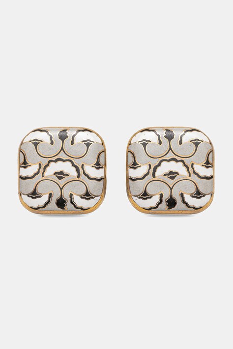 Uchwyt do mebli porcelanowy (2-pack) kolor szary