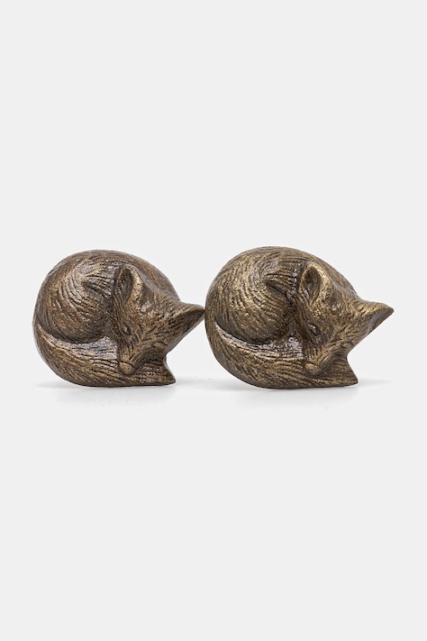 Nábytková rukoväť so zvieracím motívom (2-pack) zlatá farba