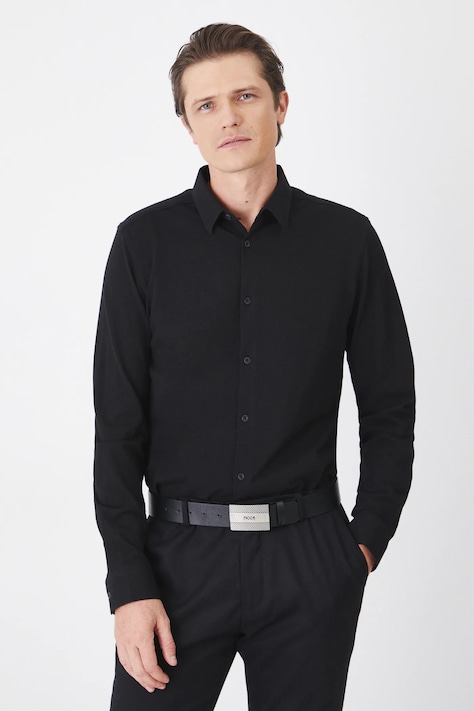 Πουκάμισο Medicine χρώμα: μαύρο