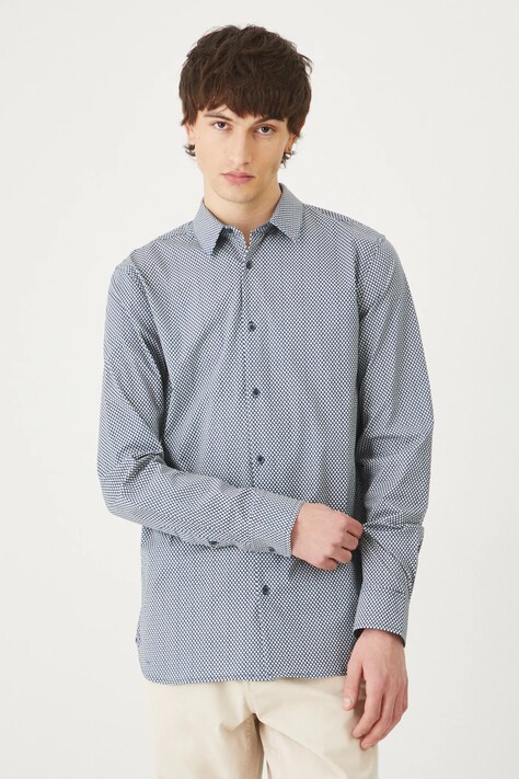 Πουκάμισο Medicine χρώμα: πολύχρωμο