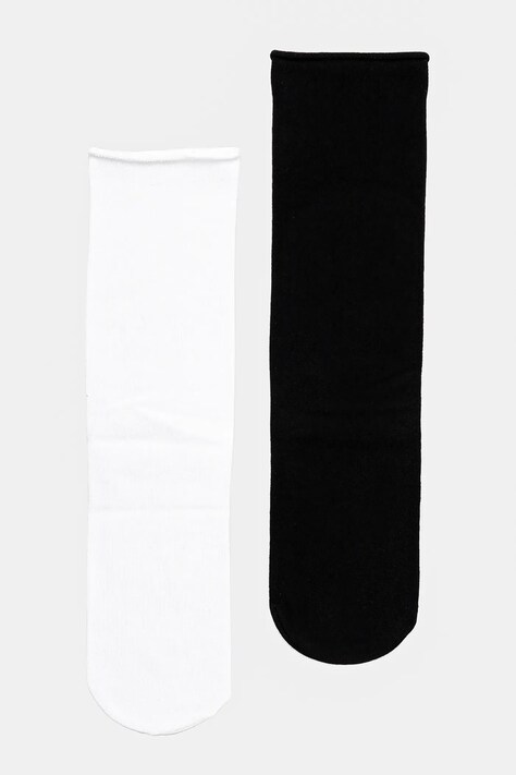 Skarpetki damskie gładkie (2-pack) kolor multicolor