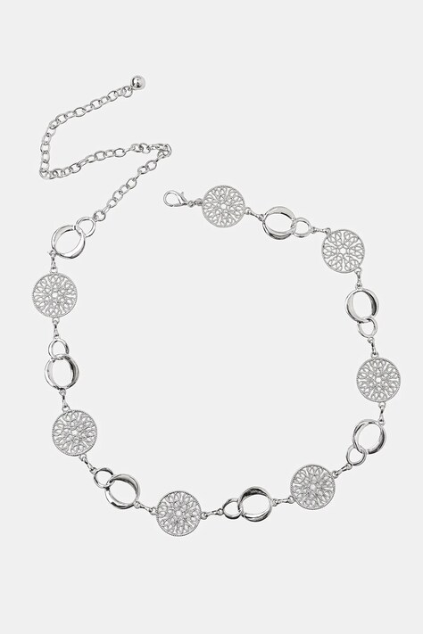 Колан Medicine дамски в сребристо