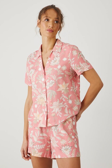 Pyžamo Medicine dámska, oranžová farba