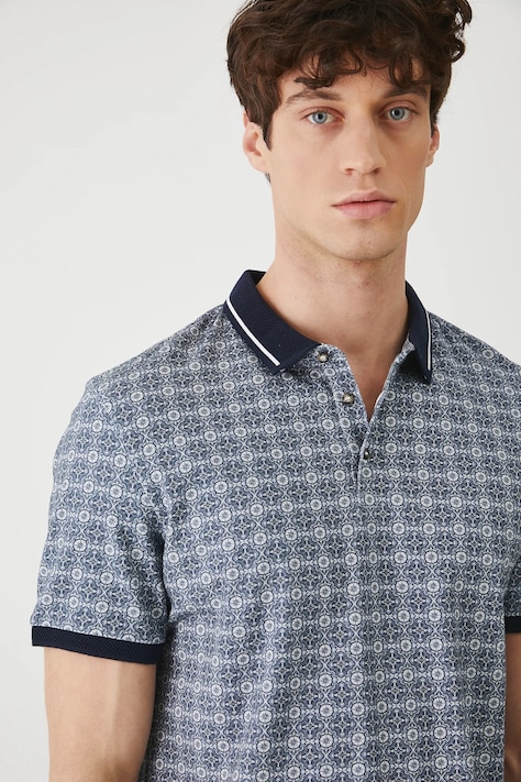 Medicine polo męskie kolor niebieski