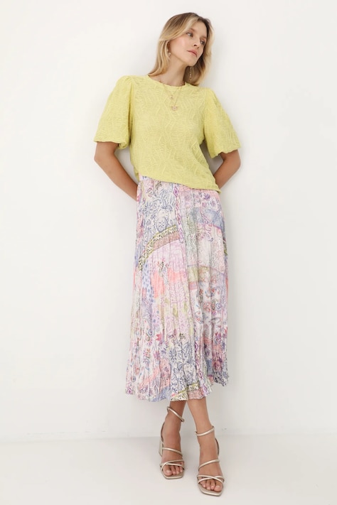 Spódnica damska maxi wzorzysta kolor multicolor