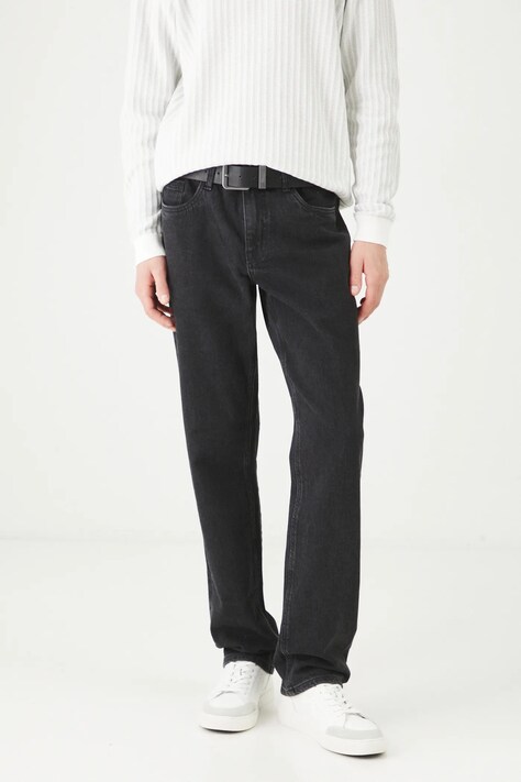 Džíny Medicine pánské, černá barva