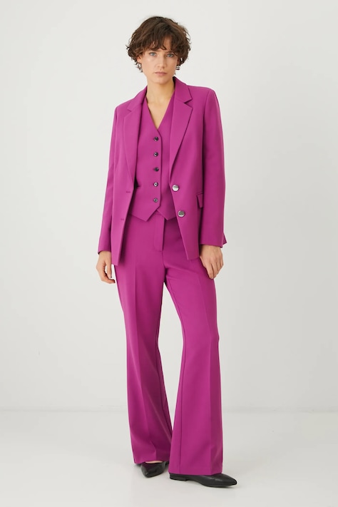 Kalhoty Medicine dámské, růžová barva, zvony, medium waist