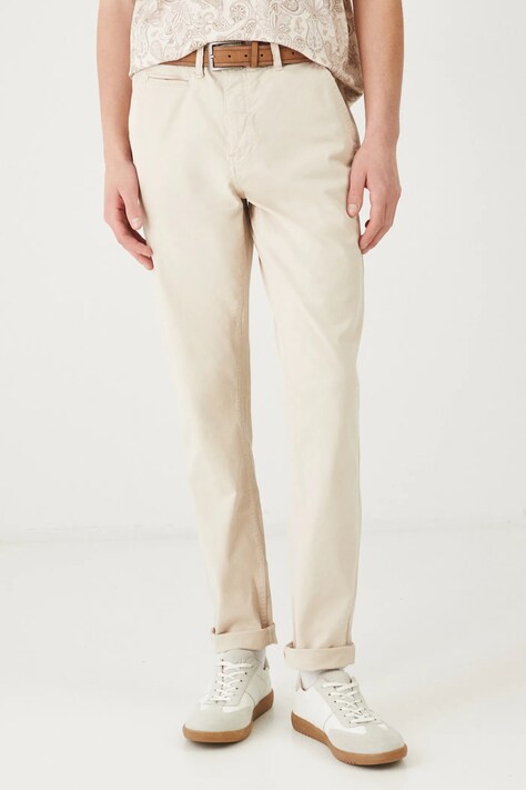 Medicine pantaloni barbati, culoarea bej, mulata