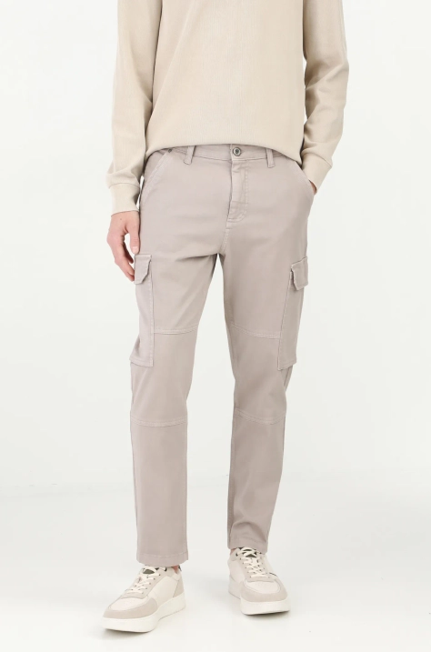 Medicine pantaloni barbati, culoarea maro, drept