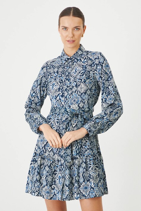 Šaty Medicine tmavomodrá barva, mini