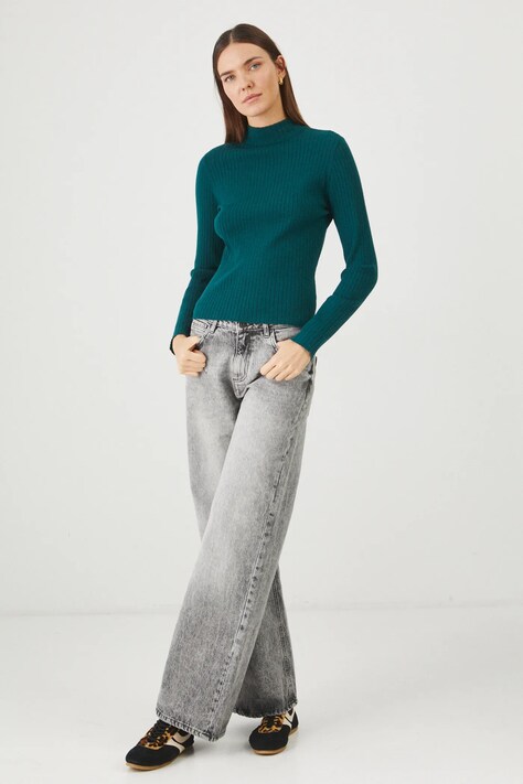 Πουλόβερ Medicine χρώμα: πράσινο