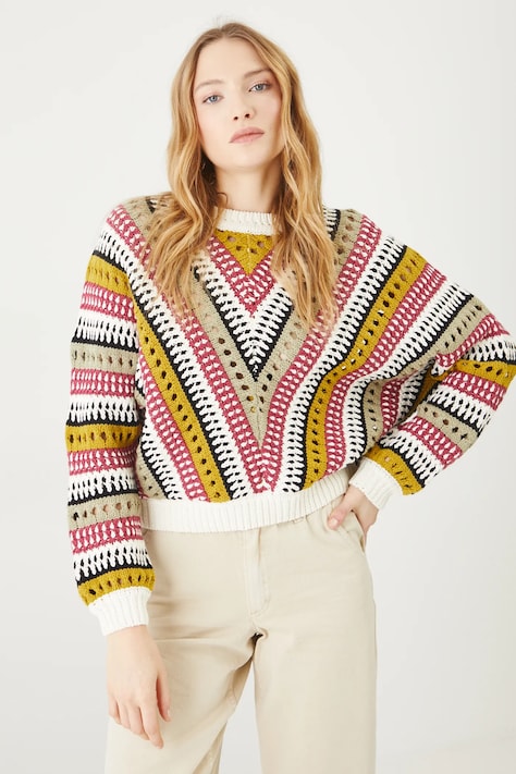 Πουλόβερ Medicine χρώμα: μπεζ