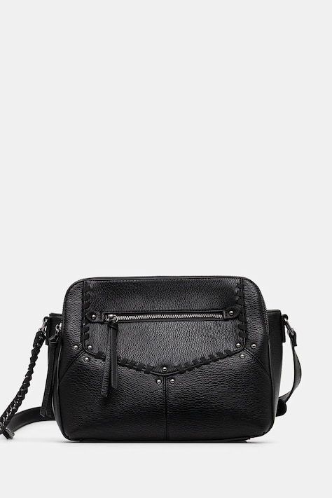 Torebka damska ze skóry ekologicznej kolor czarny