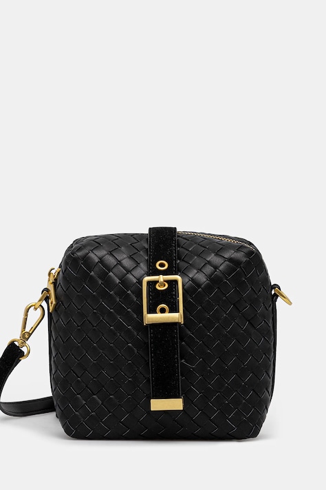 Шкіряна сумочка Medicine колір чорний