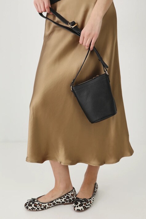 Torebka damska ze skóry ekologicznej kolor czarny