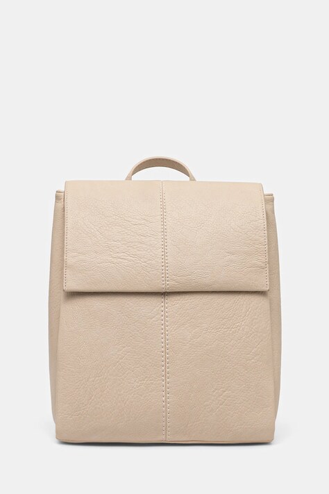 Раница Medicine в бежово голям размер с изчистен дизайн