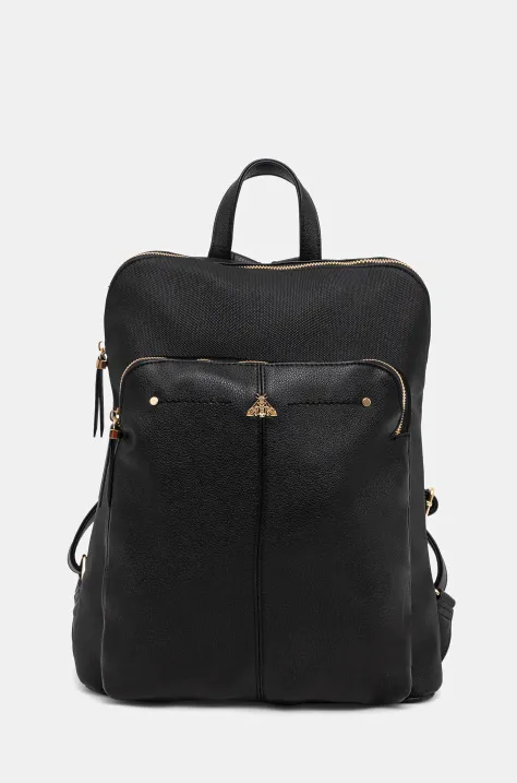 Medicine plecak damski kolor czarny duży gładki