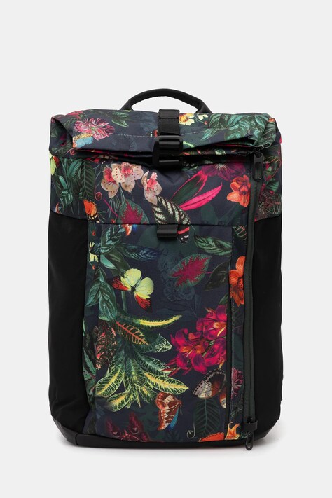 Plecak travel wzorzysty kolor zielony