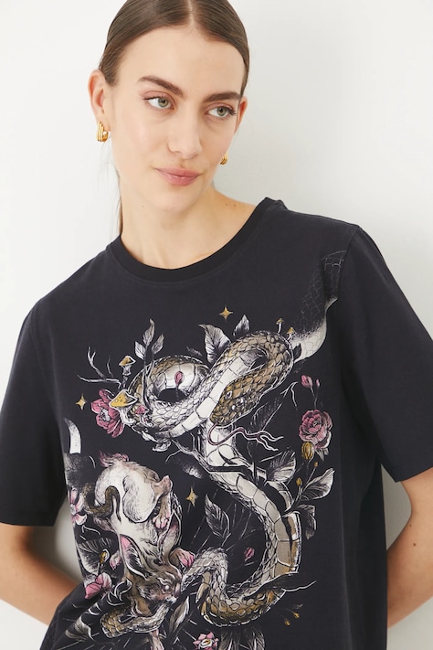 Medicine tricou femei, culoarea negru