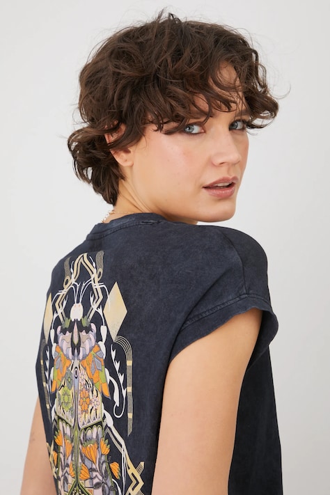 Bavlněné tričko Medicine dámské, šedá barva