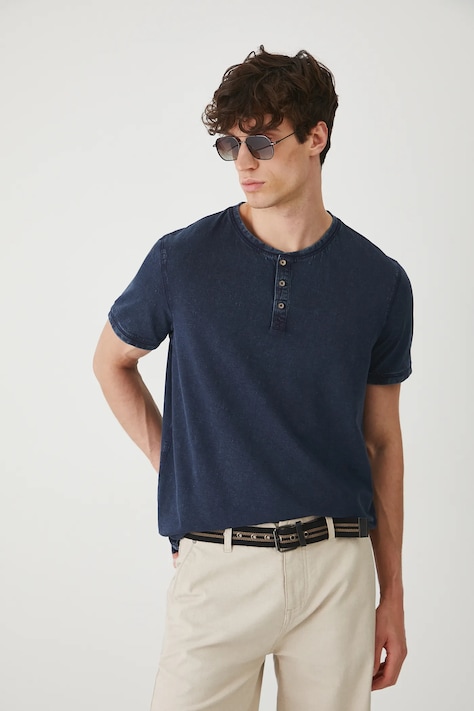 Medicine t-shirt in cotone colore blu navy