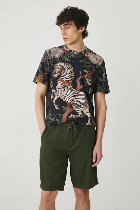Medicine tricou culoarea negru, modelator