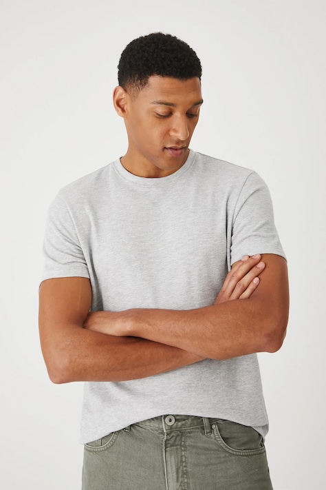 Medicine tricou culoarea gri, melanj