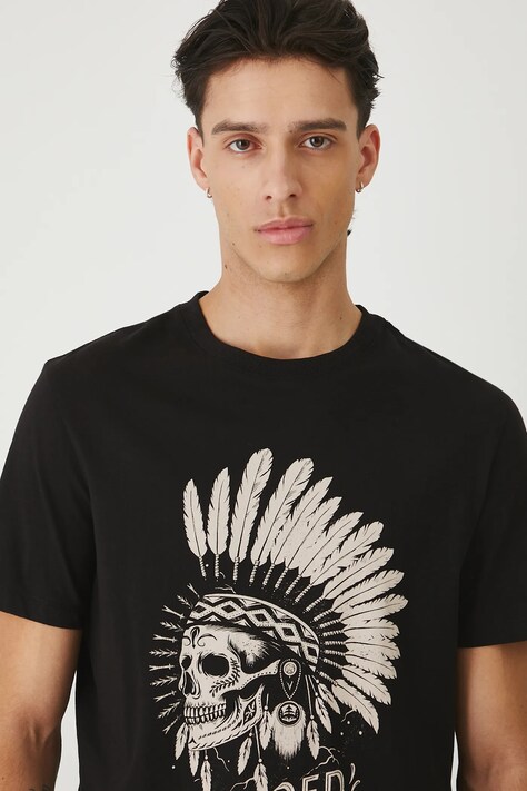 Medicine tricou din bumbac culoarea negru, cu imprimeu