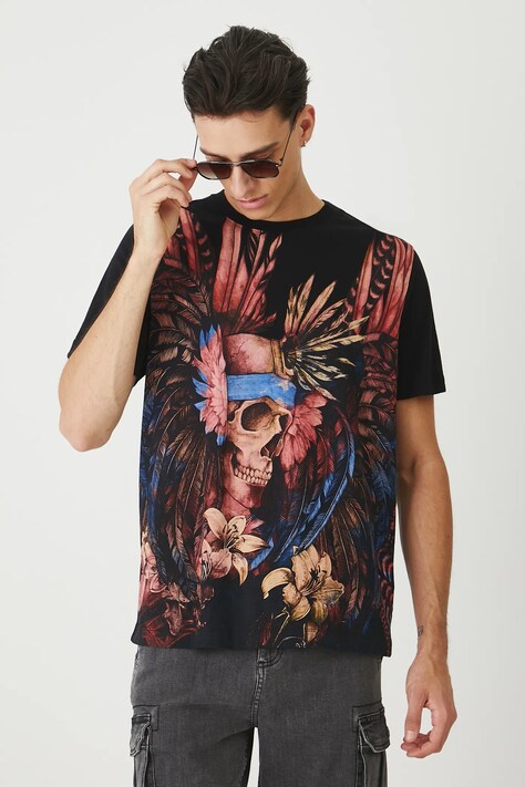 Medicine tricou din bumbac culoarea negru