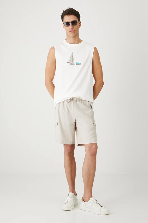 Medicine tricou din bumbac culoarea alb
