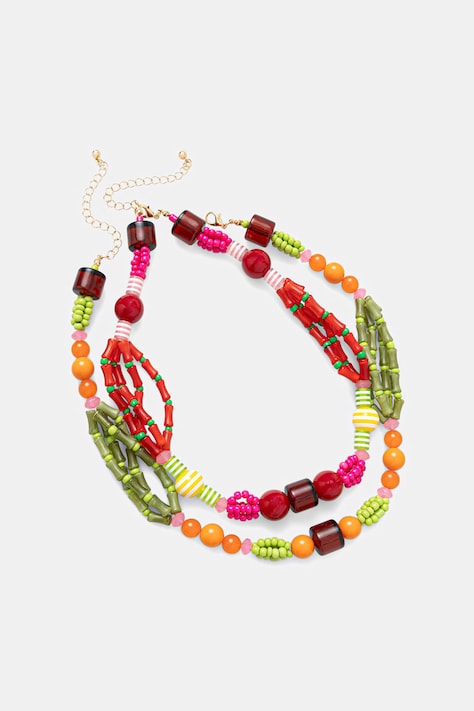 Naszyjnik damski z koralików 2-pack RS26-ASD902