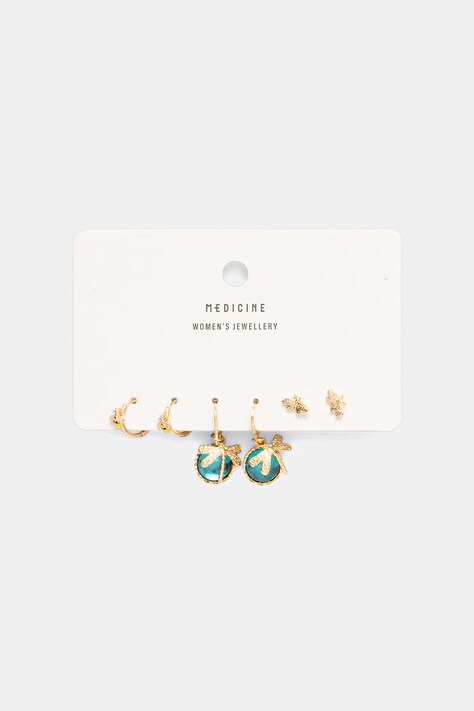 Medicine komplet kolczyków damski 3-pack