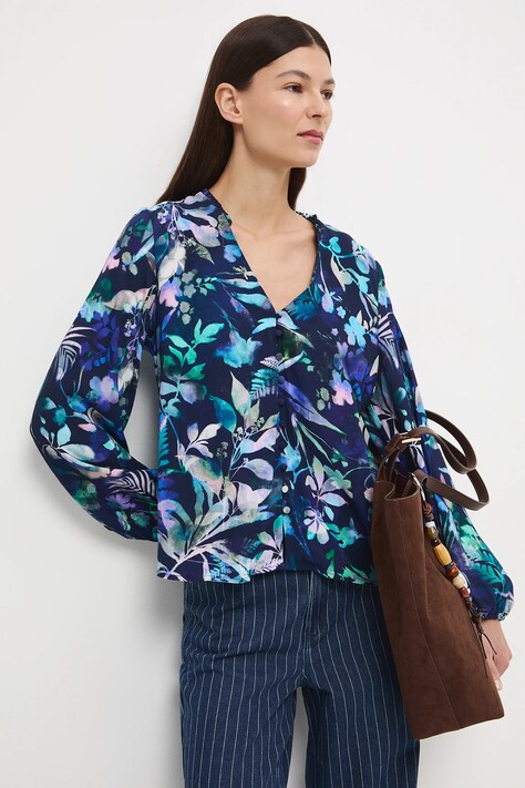 Medicine bluzka damska kolor multicolor wzorzysta