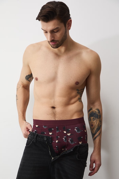 Medicine bokserki męskie bawełniane z elastanem 2-pack multicolor