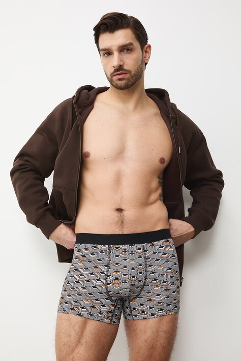 Medicine bokserki męskie bawełniane z elastanem 2-pack multicolor